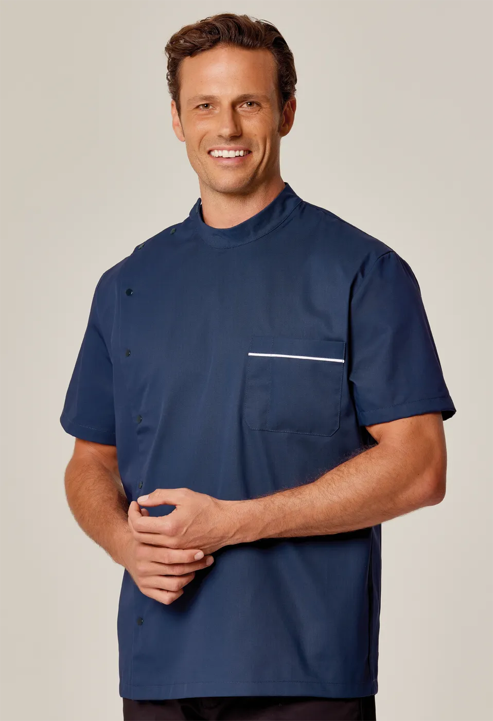 Mens Classic Tunic Navy
