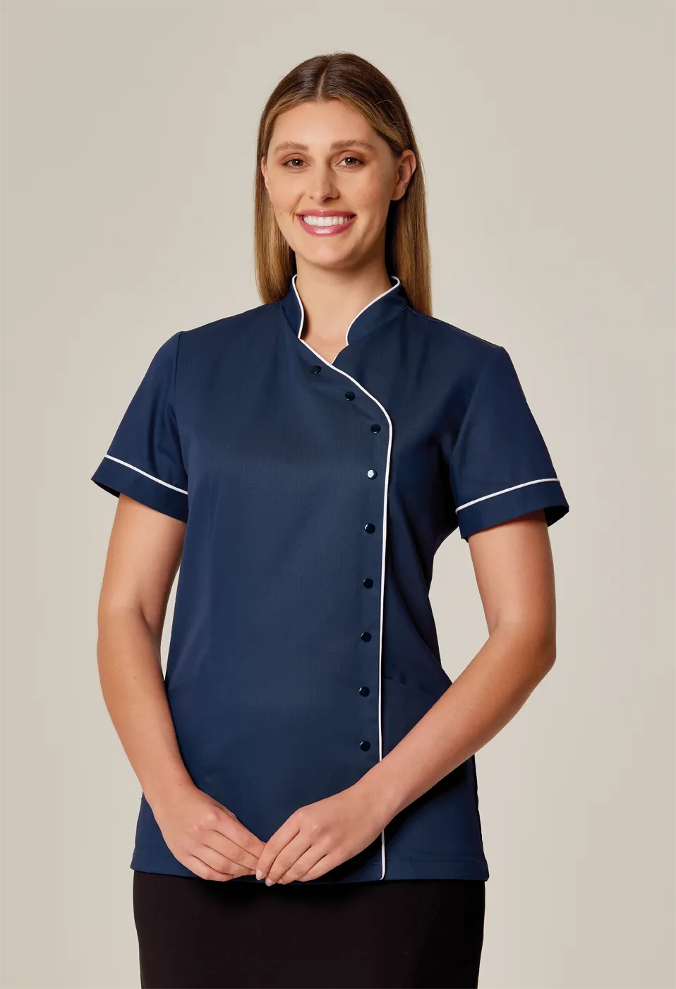 Womens Coral Tunic Navy