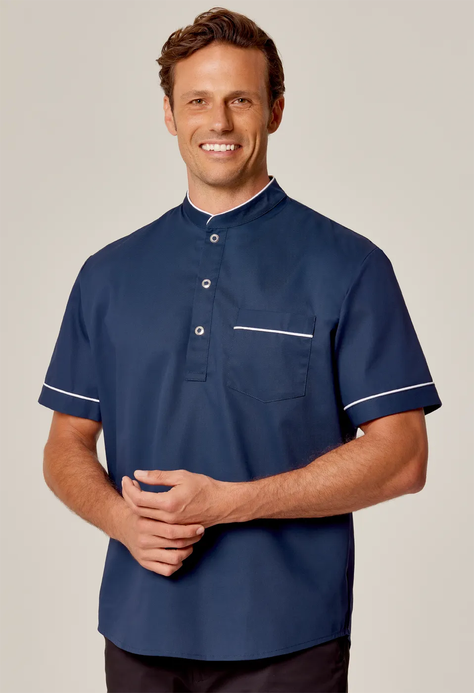 Mens Delta Tunic Navy