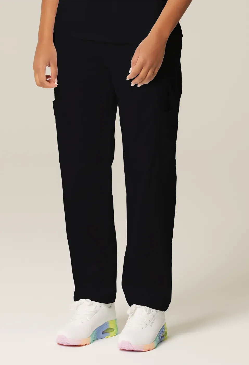 Womens Scrub Pant Black