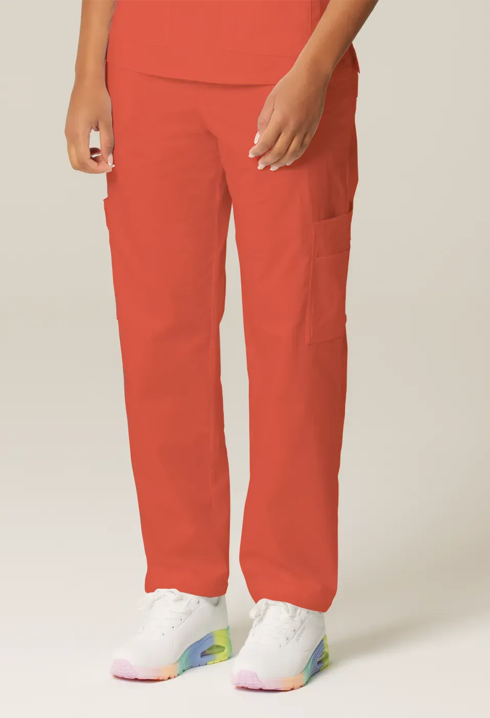 Womens Scrub Pant Orange