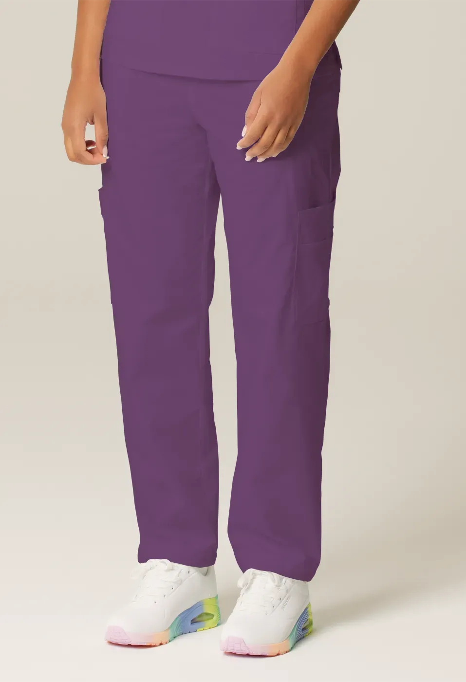 Womens Scrub Pant Purple