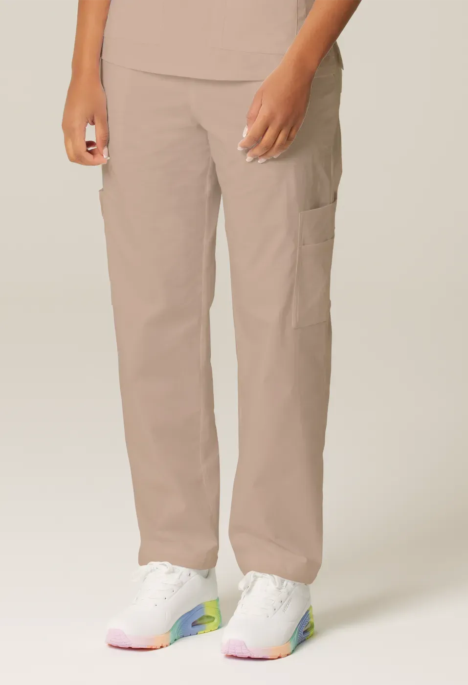 Womens Scrub Pant Sand