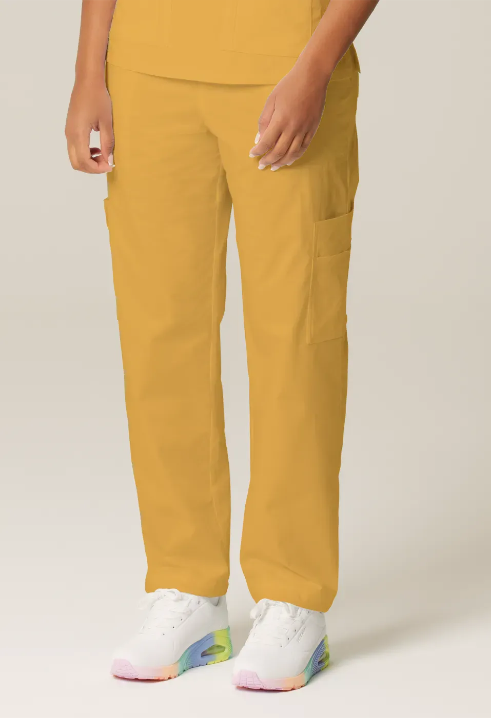 Womens Scrub Pant Yellow
