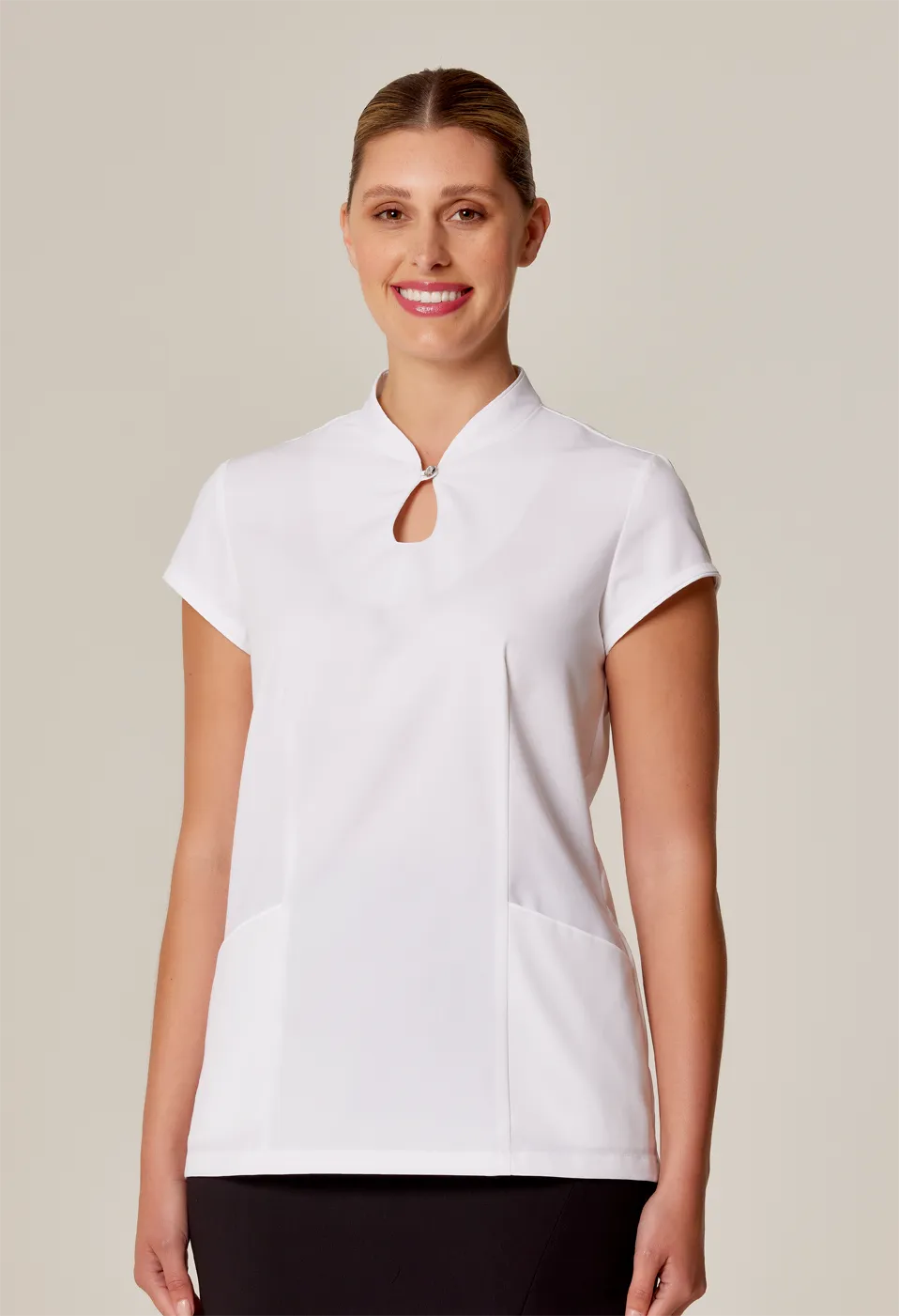 Womens Gabriella Tunic White