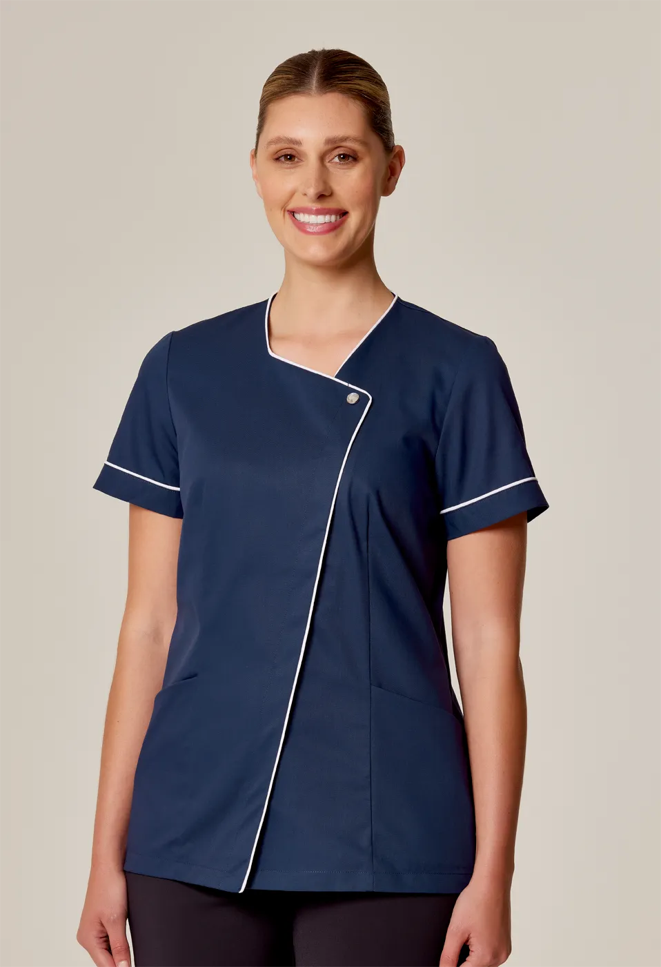 Womens Latin Tunic Navy