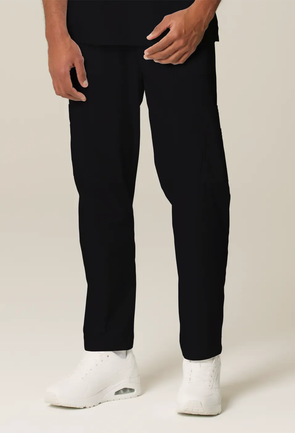 Mens Scrub Pant Black