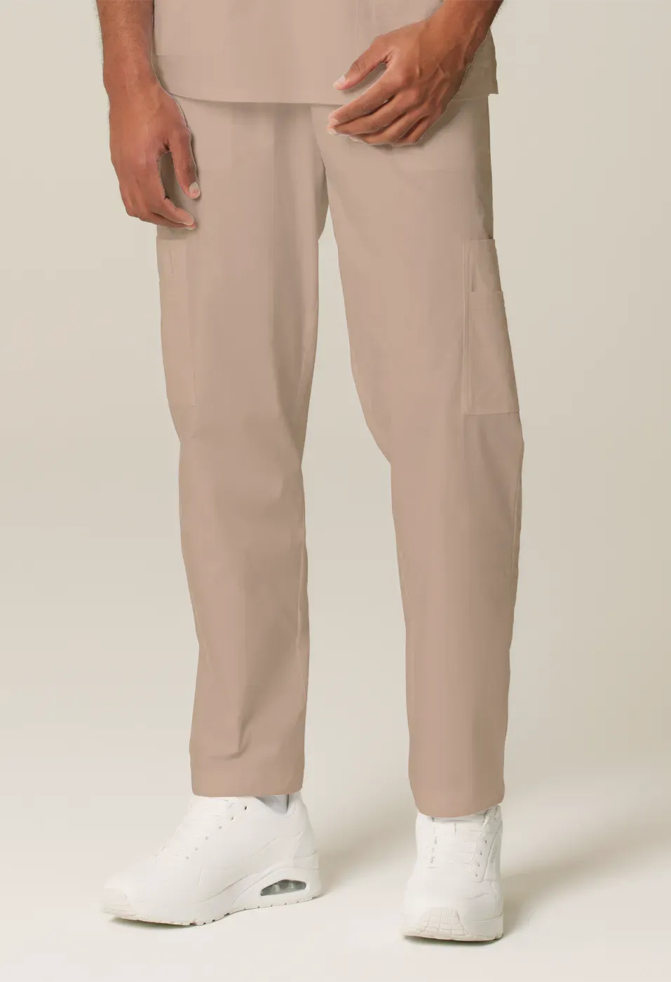 Mens Scrub Pant Sand