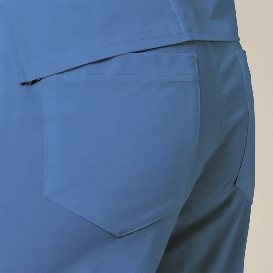 Womens Scrub Top Blue