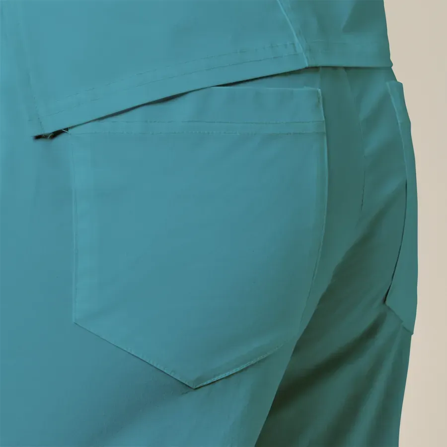 Womens Scrub Top Teal