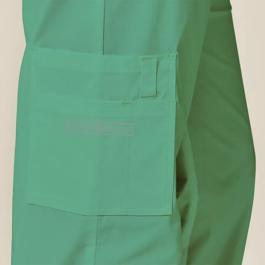 Womens Scrub Top Green