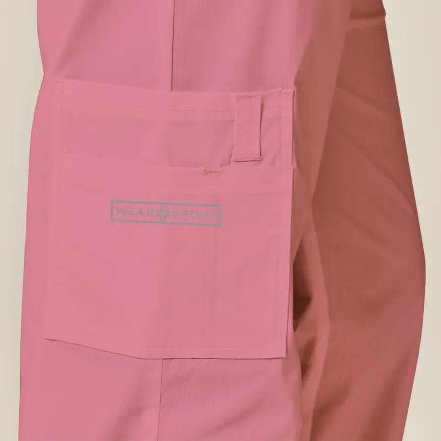 Mens Scrub Pant Pink