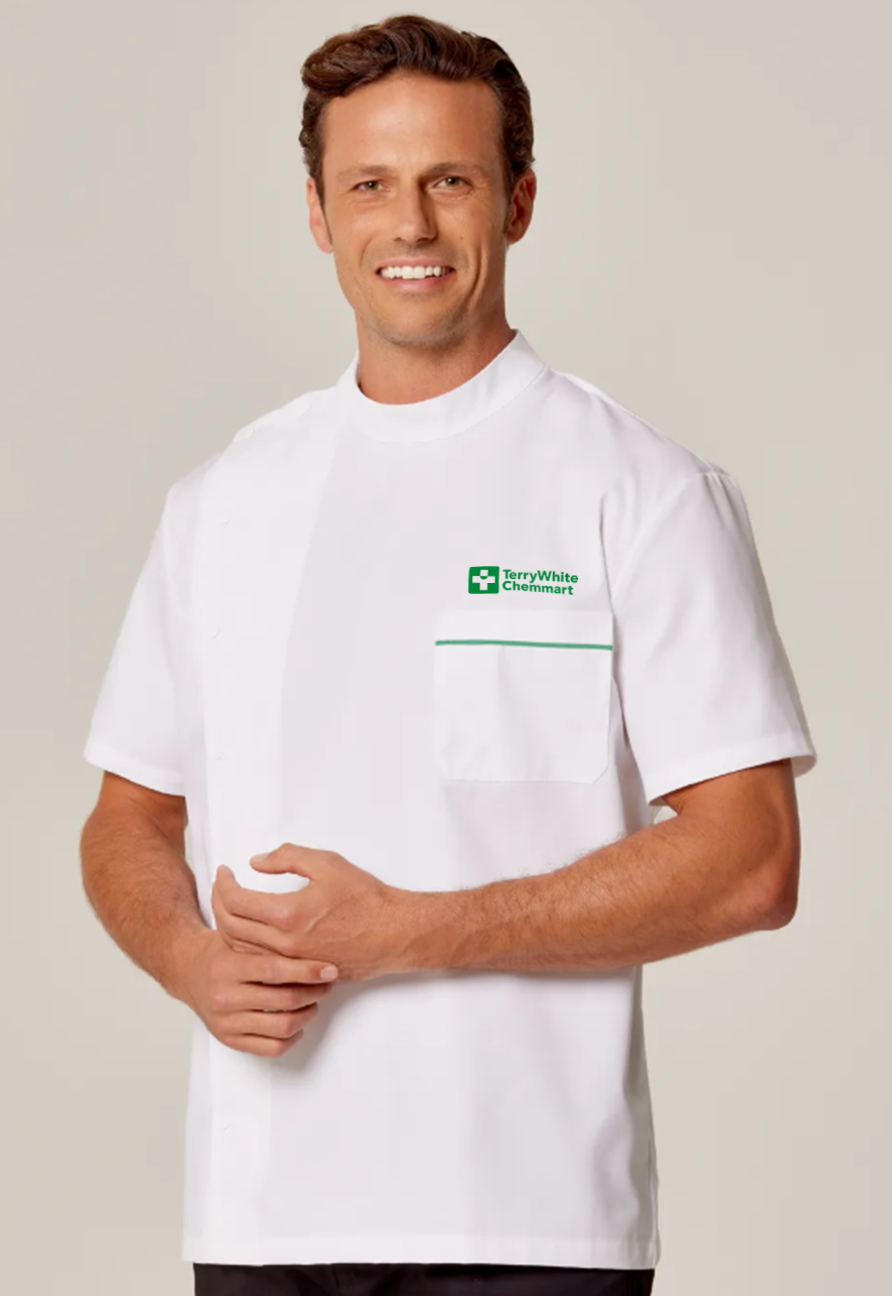 Mens Classic Tunic White