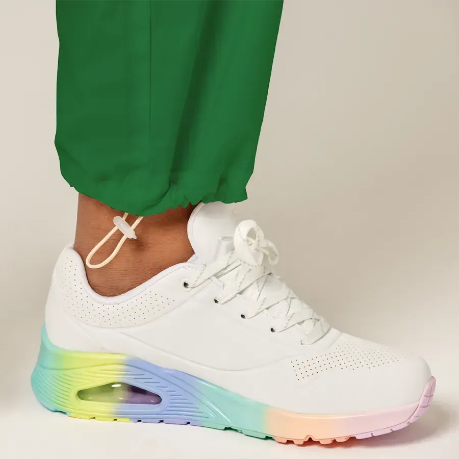 Womens Scrub Top Forest