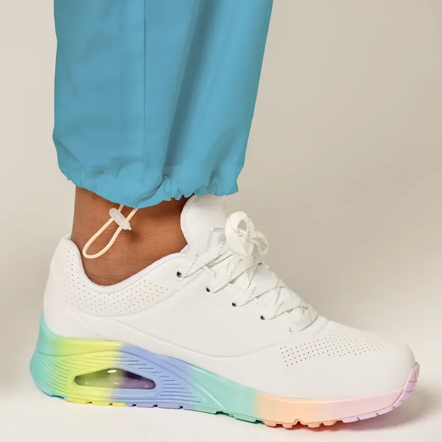 Womens Scrub Top Skyblue